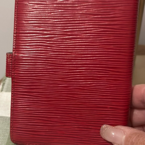 Authentic Vintage Louis Vuitton Red Epi Leather Agenda/PM Planner - Picture 8 of 16